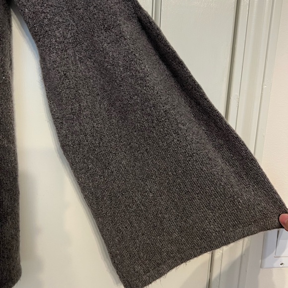 American Eagle Cross Over V Neck Sweater with Bell Sleeves - Picture 4 of 5